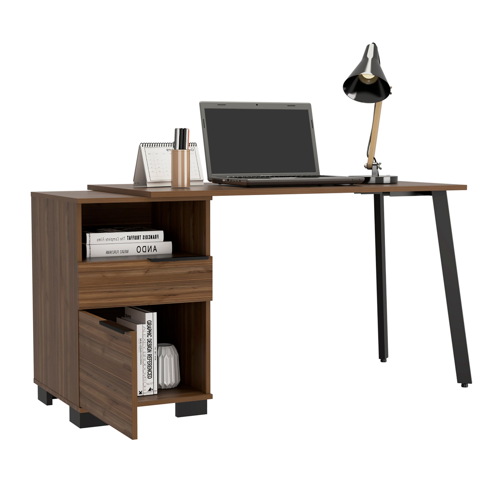 Writing Desk Madagascar, Office, Mahogany Mahogany Particle Board Particle Board