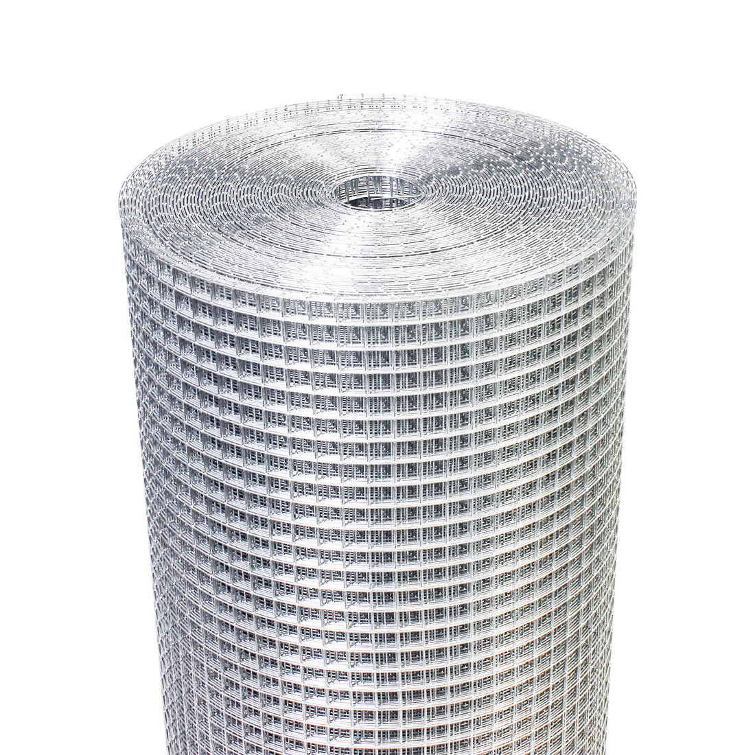 Hardware Cloth 1 4 Inch 36In X 100Ft 23 Gauge, Hot Dip Galvanized After Welding Chicken Wire Fence Roll Garden Plant Welded Metal Wire Fencing Roll, Rabbit Cages Snake Fence Silver Metal