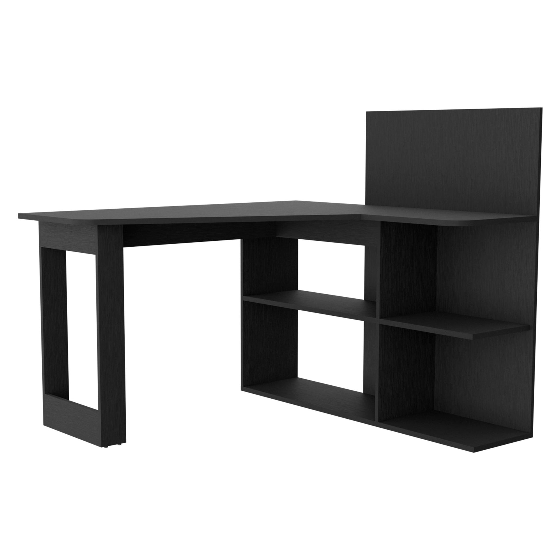 Computer Desk Mohave, Office, Black Black Particle Board Particle Board