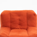 Fluffy Bean Bag Chair, Comfortable Bean Bag For Adults And Children, Super Soft Lazy Sofa Chair With Memory Foam And Ottoman, Indoor Modern Focus Bean Bag Chair For Living Room, Bedroom, Apartment Red Velvet