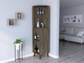 Corner Bar Cabinet Plex, Living Room, Dark Brown Dark Brown Particle Board Particle Board