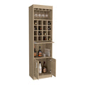 Bar Cabinet Atanasio, Living Room, Light Pine Beige Particle Board Particle Board