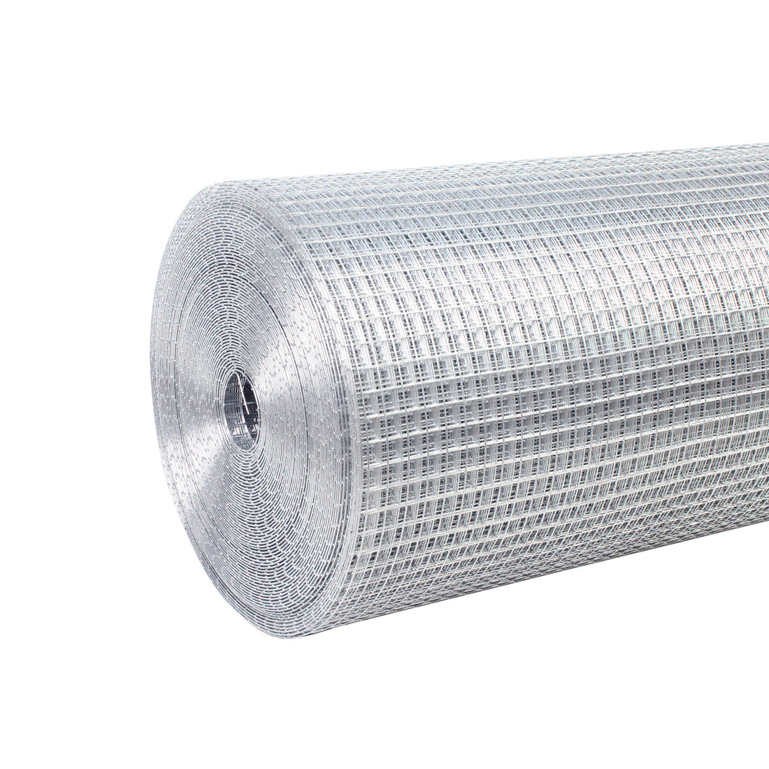 Hardware Cloth 1 2 Inch 48In X 100Ft 19 Gauge, Hot Dip Galvanized After Welding Chicken Wire Fence Roll Garden Plant Welded Metal Wire Fencing Roll, Rabbit Cages Snake Fence Silver Metal