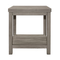 Transitional 3Pc Table Set Occasional Tables Living Room Furniture 1X Coffee Table And 2X End Tables Melamine Laminate Rustic Style Gray Gray Primary Living Space Rustic,Transitional Rectangular Coffee & End Tables Wood