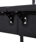 Queen Size Upholstered Platform Bed With Sensor Light And Ergonomic Design Backrests, Black Black Upholstered