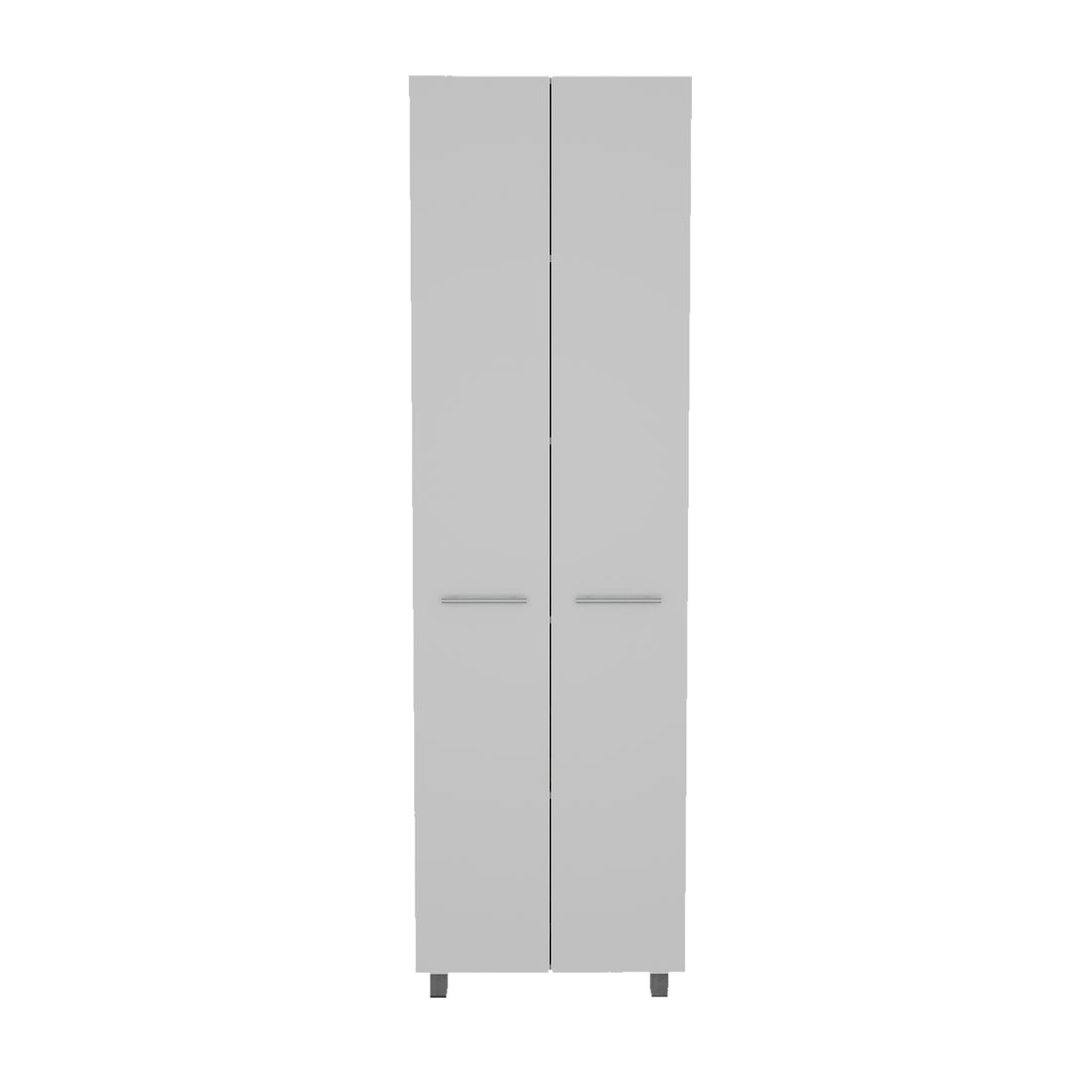 Pantry Cabinet Phoenix, Kitchen, White White Particle Board Particle Board