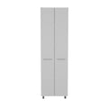 Pantry Cabinet Phoenix, Kitchen, White White Particle Board Particle Board