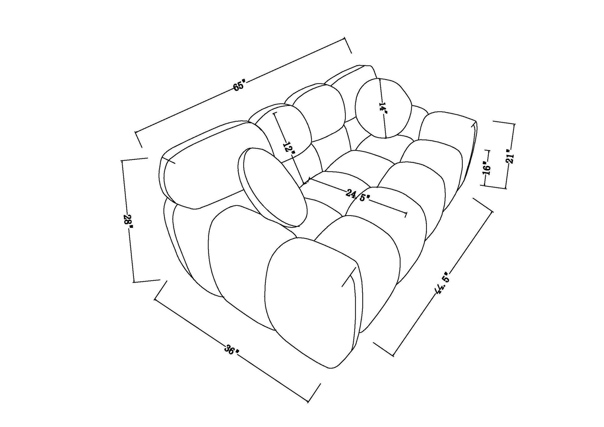 64.96 Length ,35.83" Deepth ,Human Body Structure For Usa People, Marshmallow Sofa,Boucle Sofa ,2 Seater, Olive Green Boucle Olive Green Light Brown Wood Primary Living Space Medium Soft Split Back Eucalyptus Rolled Arms Boucle 3 Seat