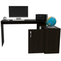 L Shaped Desk Desti, Office, Black Black Particle Board Particle Board