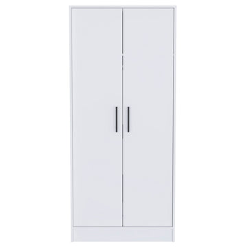 180 Armoire Beery, Bedroom, White White Particle Board Particle Board