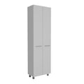 Pantry Cabinet Phoenix, Kitchen, White White Particle Board Particle Board