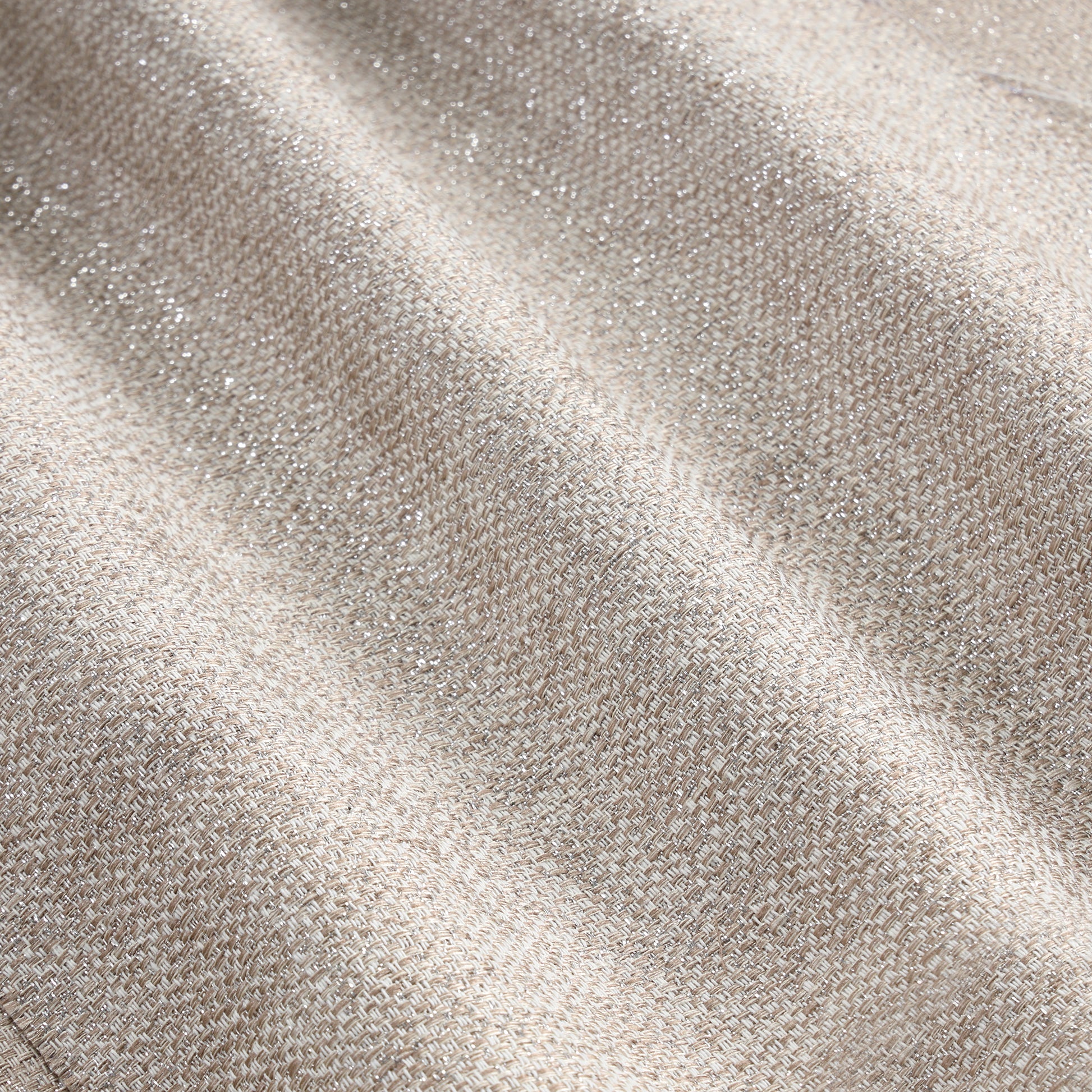 3 Piece Living Room Set Beige Linen