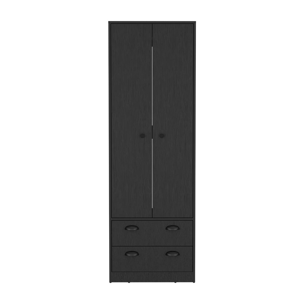 Armoire Hobbs, Bedroom, Black Black Particle Board Particle Board