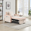 Three In One Sofa Bed Chair Folding Sofa Bed Adjustable Back Into A Sofa Recliner Single Bed Adult Modern Chair Bed Berth Creamy White White Wood Primary Living Space Medium Duty Eucalyptus 1 Seat Creamy White Velvet Medium Soft Tufted Back Modern Pillow