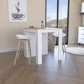 Kitchen Counter Dining Table Toledo, Kitchen, White Light Oak White Light Oak Particle Board Particle Board