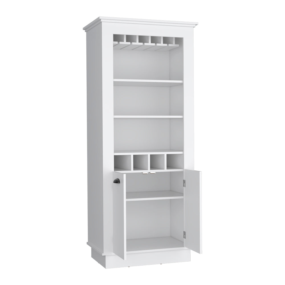 Bar Cabinet Provo, Living Room, White White Particle Board Particle Board