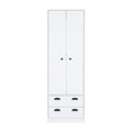 Armoire Hobbs, Bedroom, White White Particle Board Particle Board