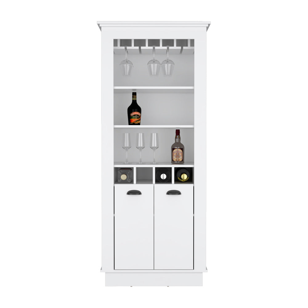 Bar Cabinet Provo, Living Room, White White Particle Board Particle Board