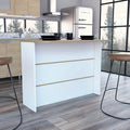 Kitchen Bar Dayton, Kitchen, White Light Pine Light Oak Particle Board Particle Board