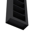 Bookcase Wray, Office, Black Black Particle Board Particle Board