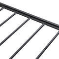 Queen Size Metal Platform Bed Frame With Upholstery Storage Function Headboardand Usb Liner And Footboard With Drawersno Box Spring Needed, Large Under Bed Storage, Easy Assemble Black Gray Mdf Metal