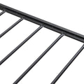 Full Size Metal Platform Bed Frame With Upholstery Storage Function Headboardand Usb Liner And Footboard With Drawersno Box Spring Needed, Large Under Bed Storage, Easy Assemble Black Grey Mdf Metal