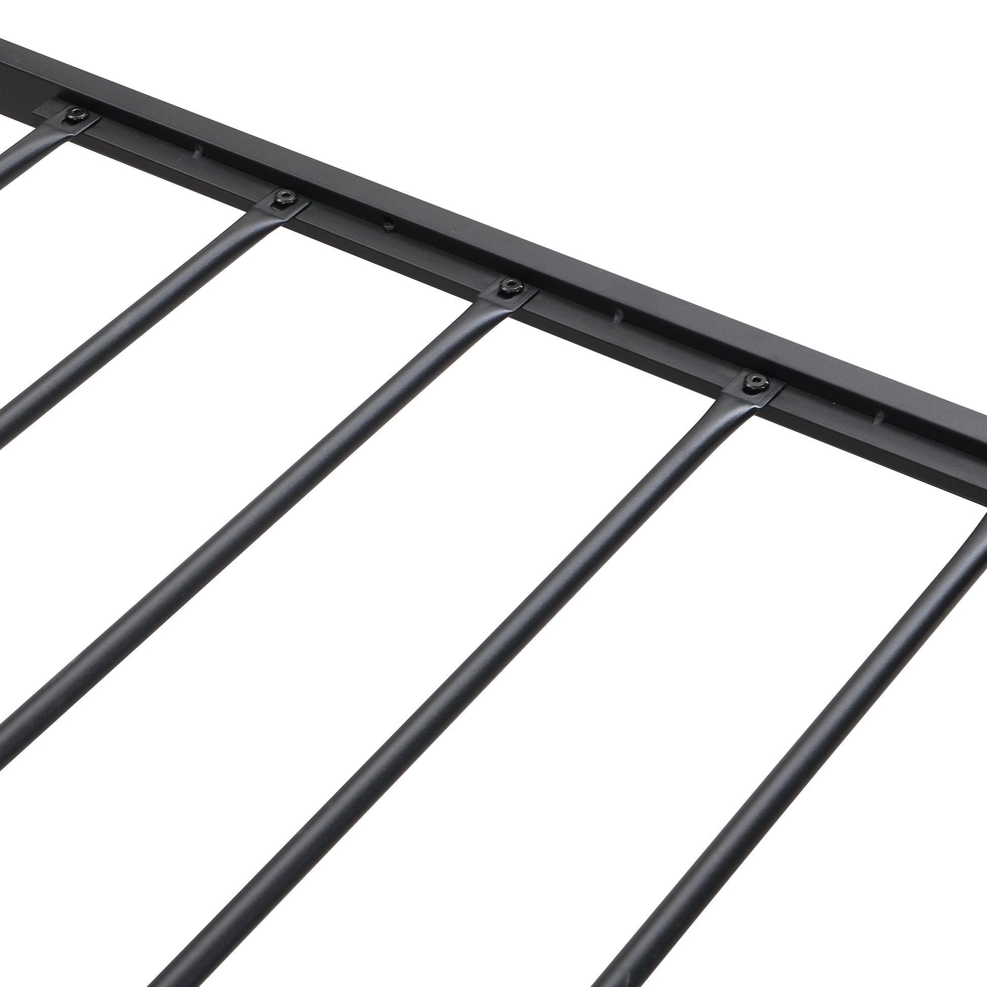 Full Size Metal Platform Bed Frame With Upholstery Storage Function Headboardand Usb Liner And Footboard With Drawersno Box Spring Needed, Large Under Bed Storage, Easy Assemble Black Grey Mdf Metal