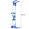 Fixed Straddle Hand Winch Lift Truck, 34.6