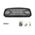 Grille For 2013 2014 2015 2016 2017 2018 Dodge Ram 1500 Grill Big Horn Style With Letters Matte Black Matt Black Abs Abs