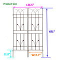 2 Pack Metal Garden Trellis 71