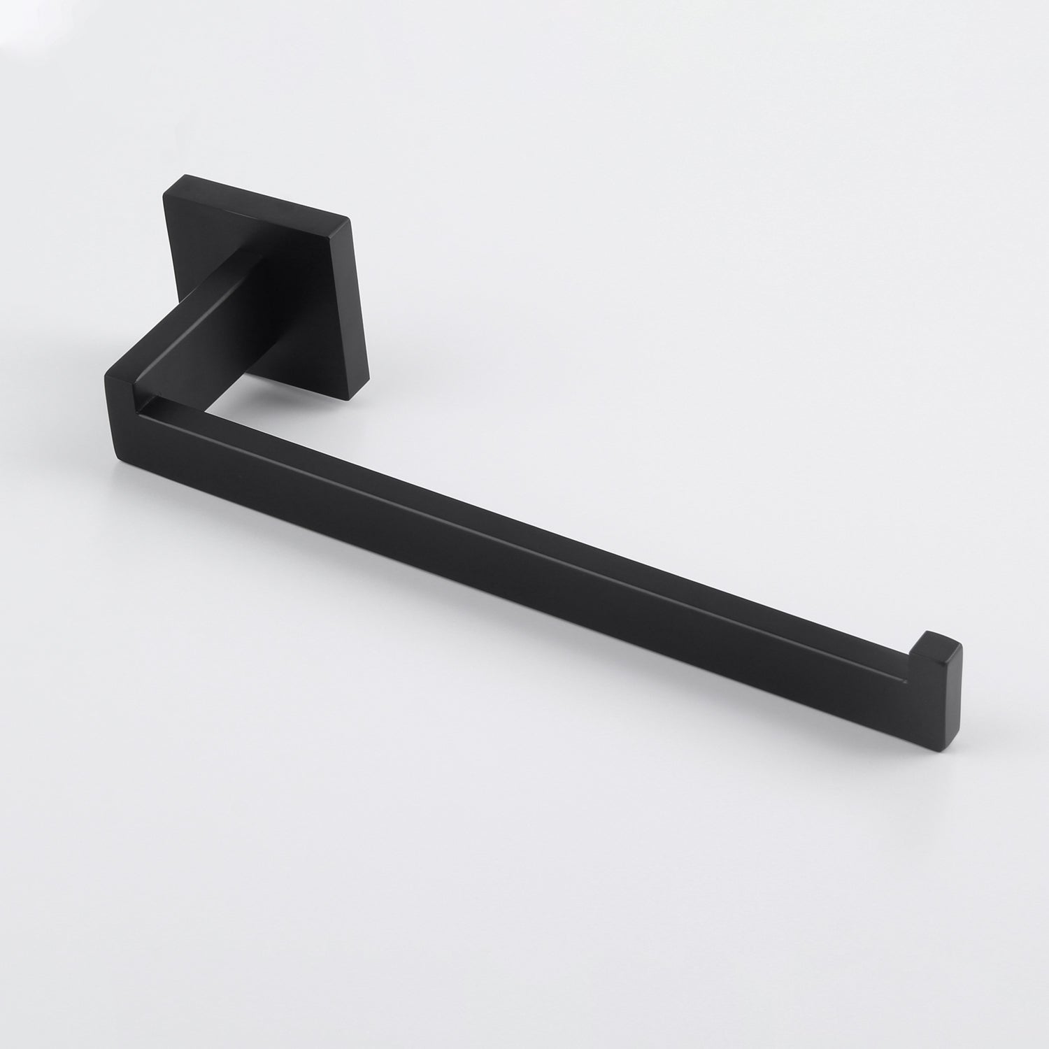 4 Piece Bathroom Hardware Set Matte Black Stainless Steel