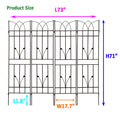 4 Pack Metal Garden Trellis 71