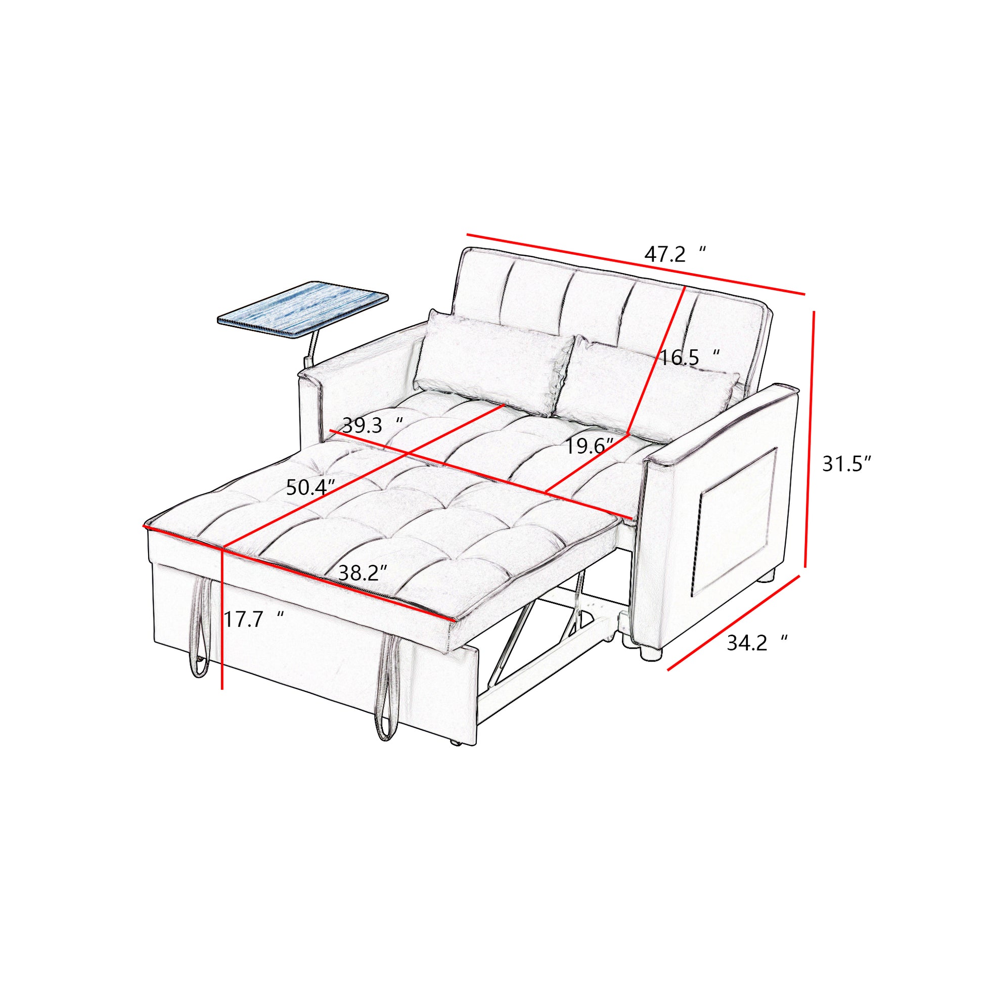 Cream White Velvet Loveseat Sofa Bed Cream White Wood Tufted Back Square Arms Foam Velvet 2 Seat