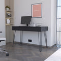 Desk Hinsdale, Office, Black Black Particle Board Particle Board