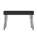 Desk Hinsdale, Office, Black Black Particle Board Particle Board