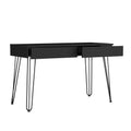 Desk Hinsdale, Office, Black Black Particle Board Particle Board