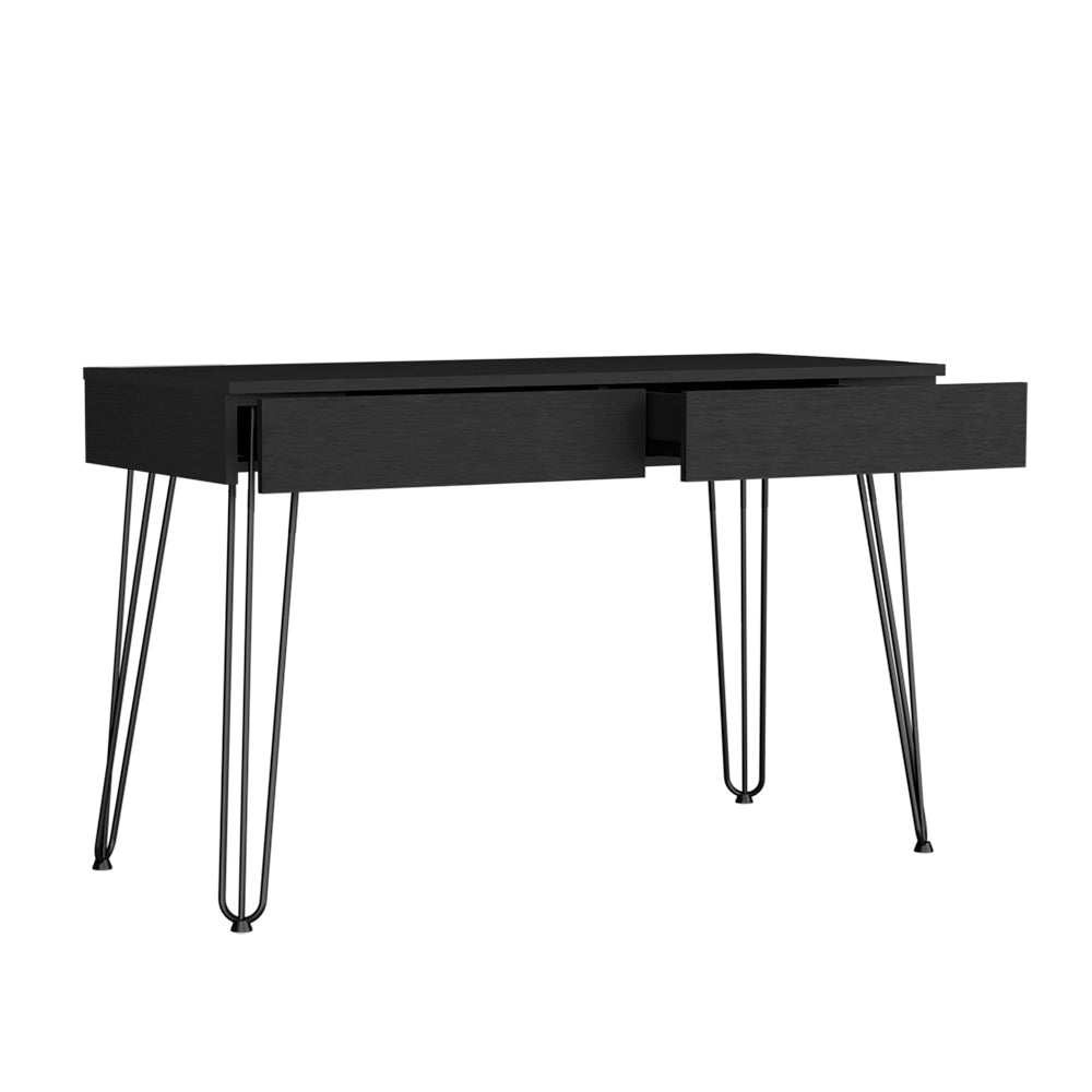 Desk Hinsdale, Office, Black Black Particle Board Particle Board