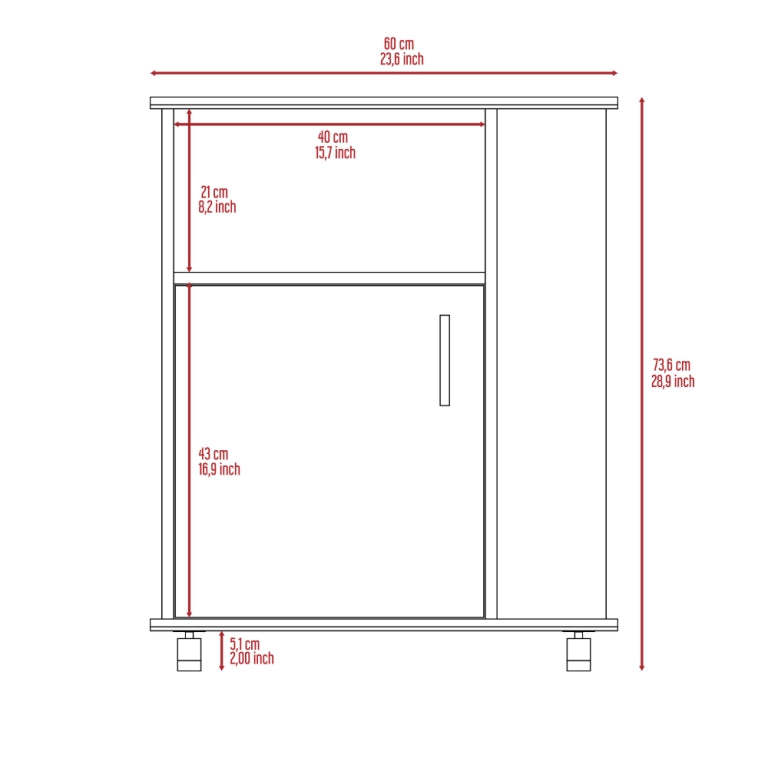 Clayton Kit Lower Microwave Cabinet White Mdf Engineered Wood