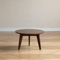 Center Table Low Table 100% Solid Oak Wood Top Plate Desk Coffee Table Width 60 X Depth60 X Height 35 Cm Study Desk Work From Home Easy To Assemble Walnut Color Wood Desk Oak Brown Primary Living Space Oak Round Open Storage Coffee & End Tables Wood