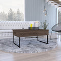 Fairfield Lift Top Coffee Table Brown Mdf Engineered Wood