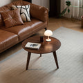 Center Table Low Table 100% Solid Oak Wood Top Plate Desk Coffee Table Width 60 X Depth60 X Height 35 Cm Study Desk Work From Home Easy To Assemble Walnut Color Wood Desk Oak Brown Primary Living Space Oak Round Open Storage Coffee & End Tables Wood
