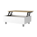 Boston Lift Top Coffee Table Multicolor Mdf Engineered Wood