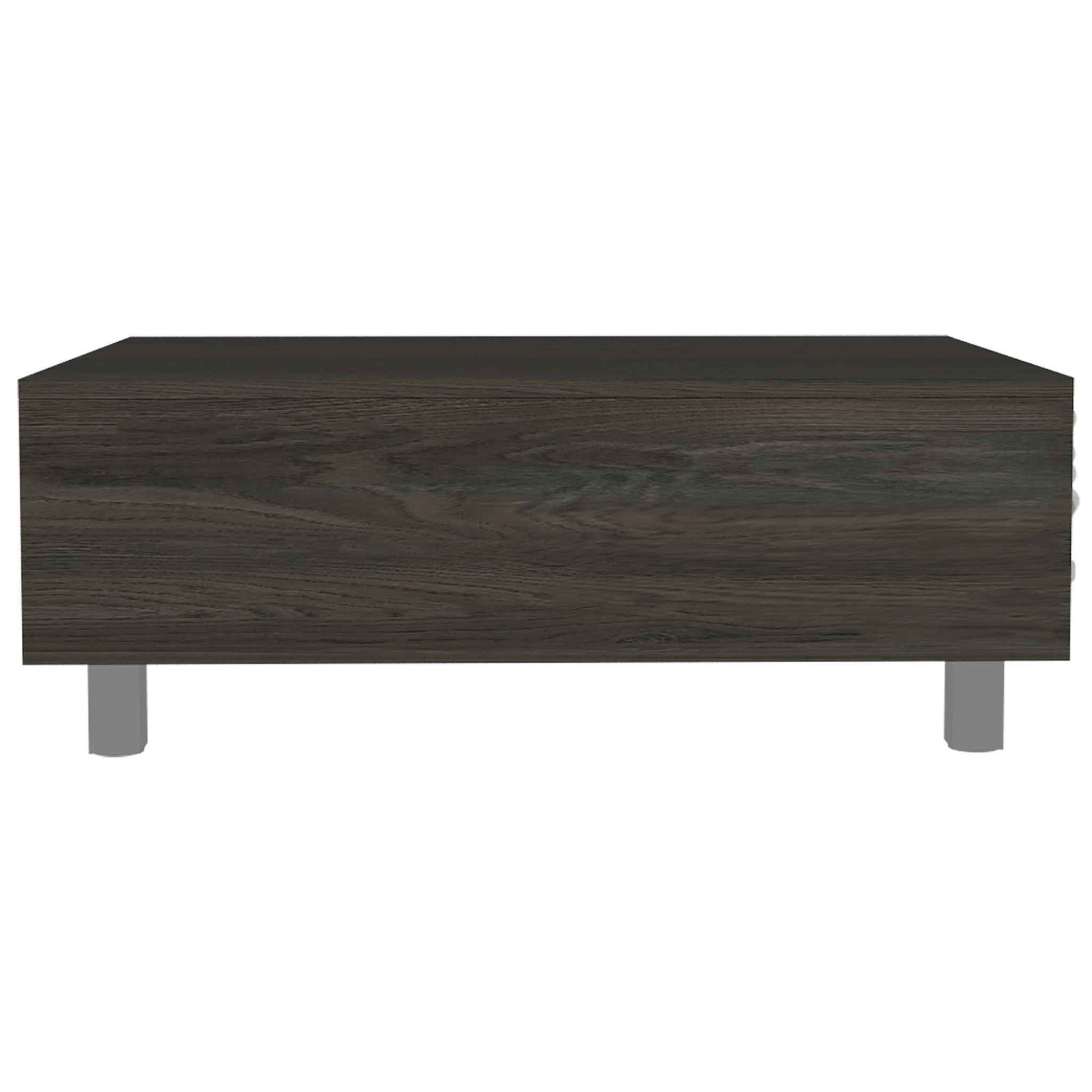 Boston Lift Top Coffee Table Black Mdf Engineered Wood