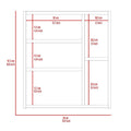 Minsk Medicine Cabinet, Mirror, Two External Shelves, Single Door Cabinet, Three Interior Shelves Black Mdf Engineered Wood