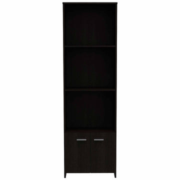 Native Tv Stand For Tv S Up 70", Four Open Shelves, Five Legs White Mdf Engineered Wood
