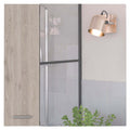 Kenya Medicine Cabinet, Mirror, Double Door, Four Interior Shelves Beige Mdf Engineered Wood