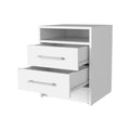 Philadelphia Nightstand, Two Drawers, Concealed Shelf Multicolor Mdf Engineered Wood