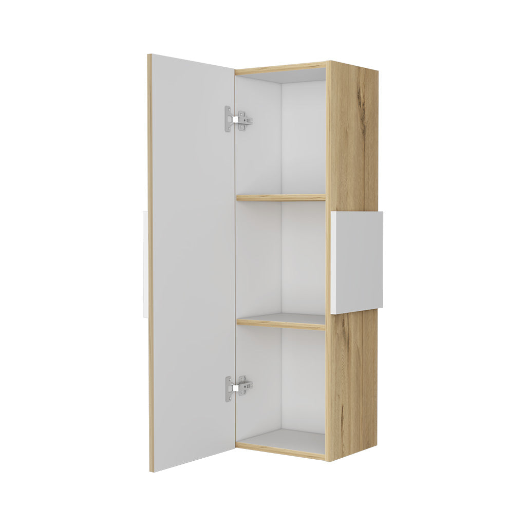 Nottingham Medicine Cabinet, Three Interior Shelves Multicolor Mdf Engineered Wood