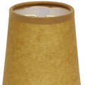 Slant Hardback Chandelier Lampshade With Flame Clip, Oil Set Of 6 Yellow Paper