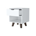 Rumford Computer Desk With Hutch And 3 Tier Storage Shelves Beige Mdf Engineered Wood